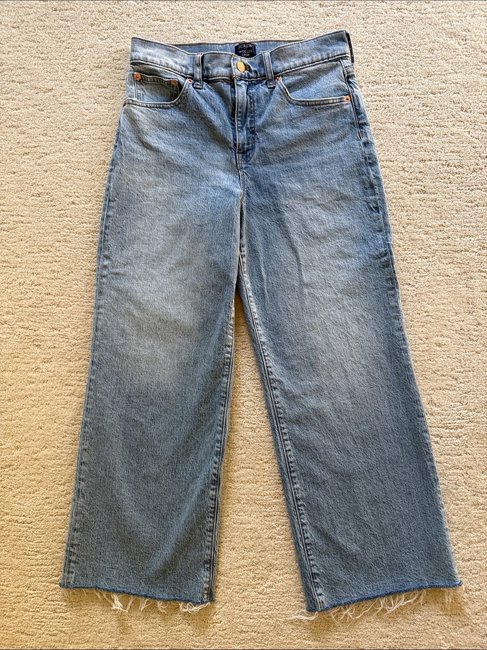 J Crew Wide-leg cropped jeans - Picture 6 of 11